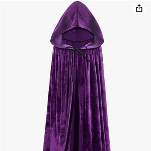 Purple Cap with Hood